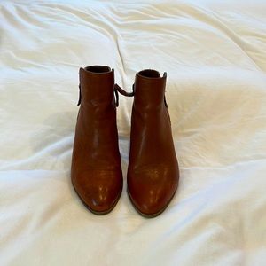 Frye Cognac Booties